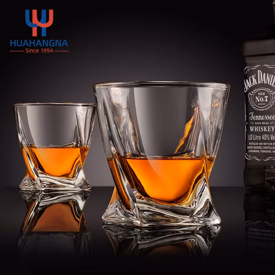 Gros Bar 10oz Old Fashioned Twist Whisky Verre Tasse 310ml Barware Gobelet Rock Cocktail Whisky Dégustation Verrerie pour Whisky Vin Eau Spiritueux Bière