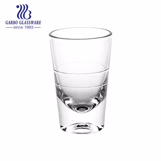 2 Oz Man Clear Shot Glass Shot Glass Custom Spirit Tasting Glass for Bar 50ml Shot Wine Glass