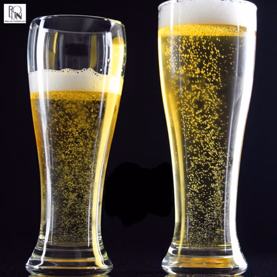 Verre à bière de vente chaude de forme ordinaire pour bar